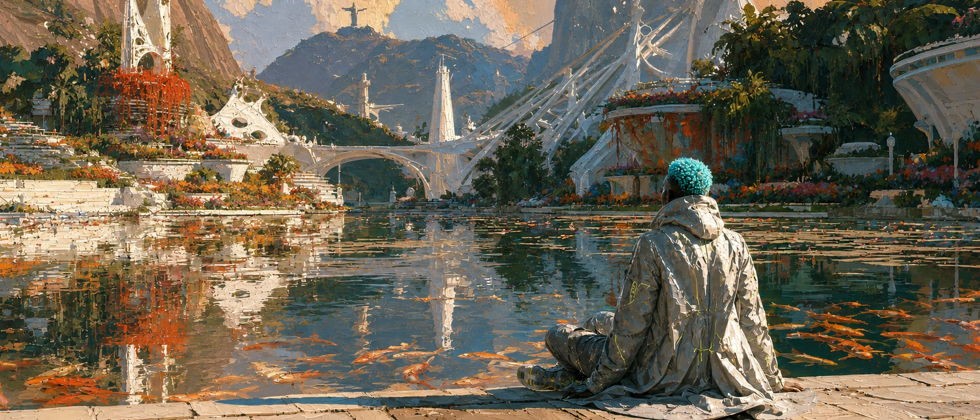 A cinematic environment from After Eternity