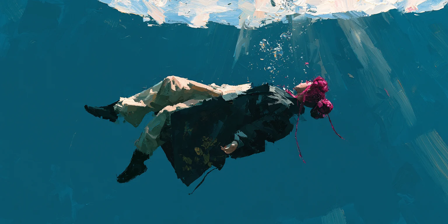 An underwater world explored during visual development