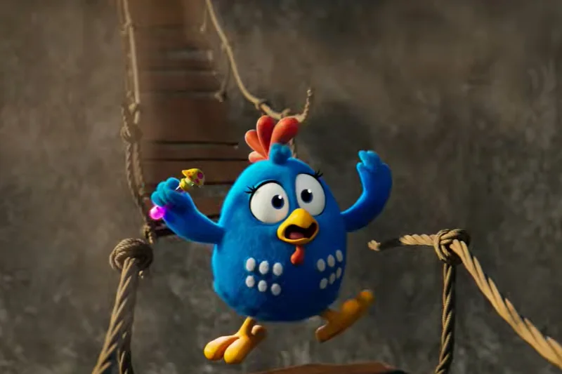 Galinha Pintadinha character in the film