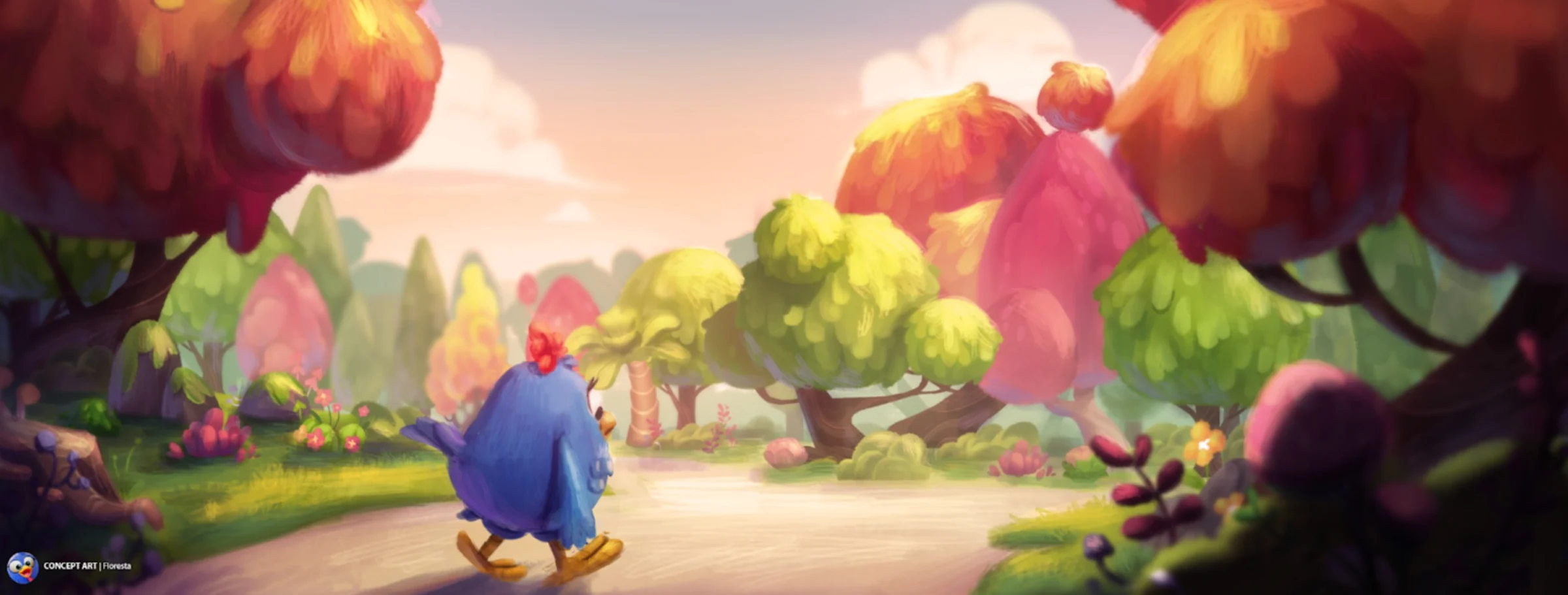 Journey through the village landscape