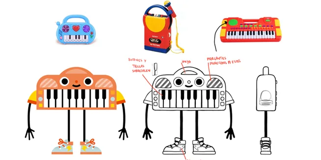 MODEL SHEET Teclado web