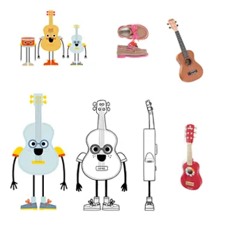 MODELSHEET Ukelele web