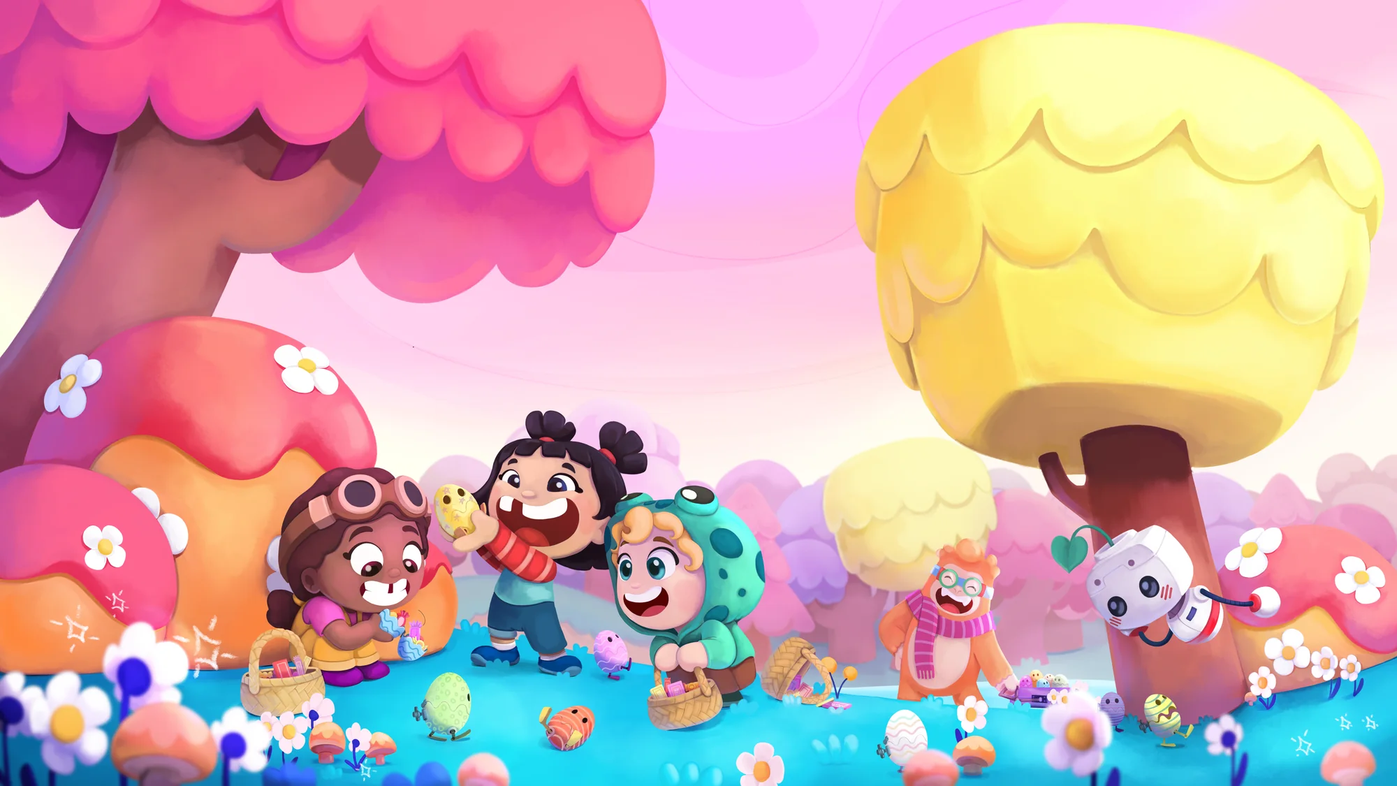 Kaia and friends Easter special