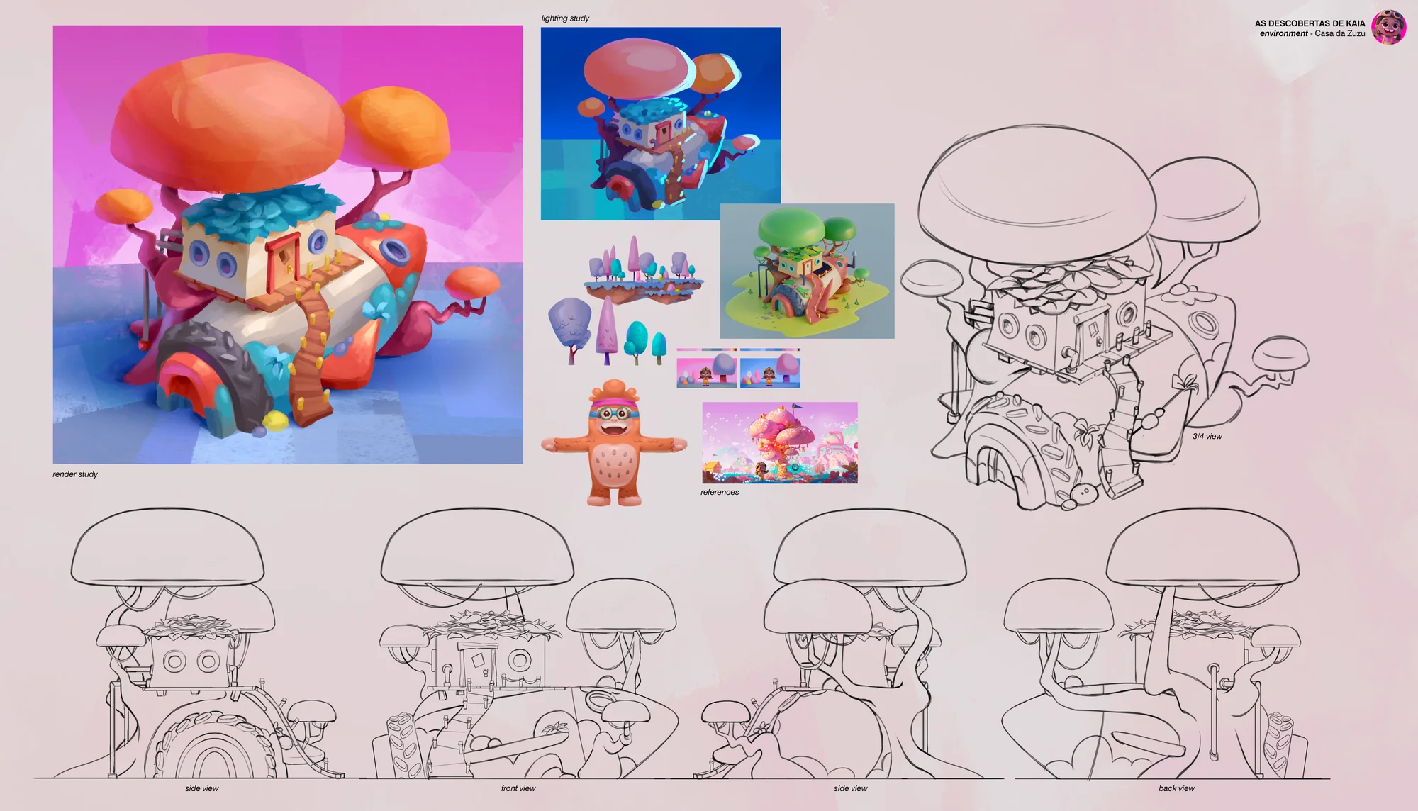 Zuzu house concept sheet