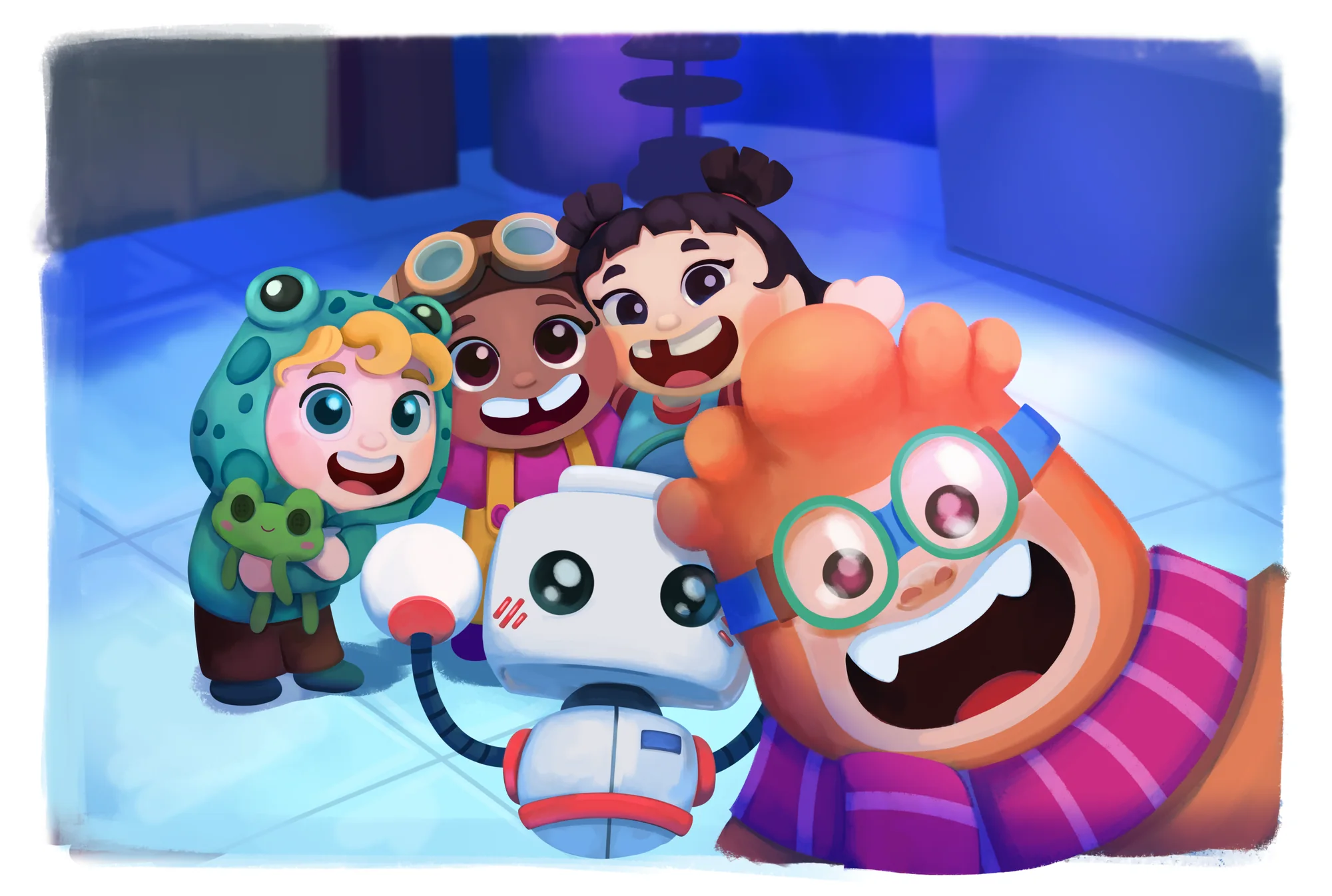 Kaia and friends