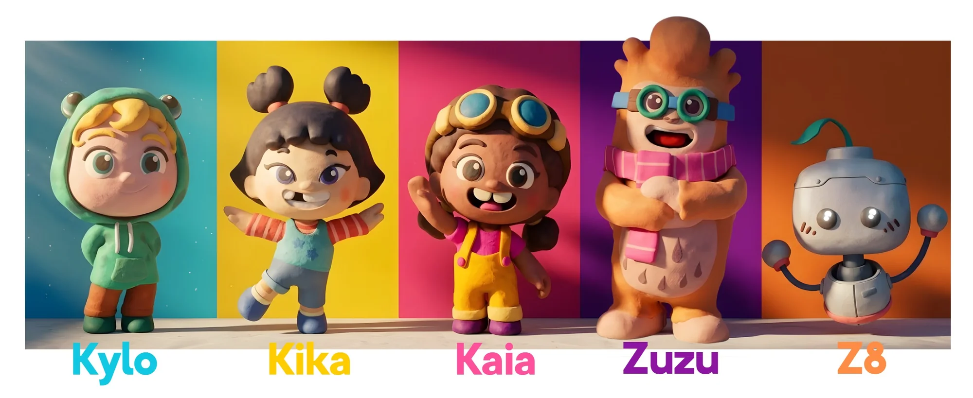 Kaia character lineup