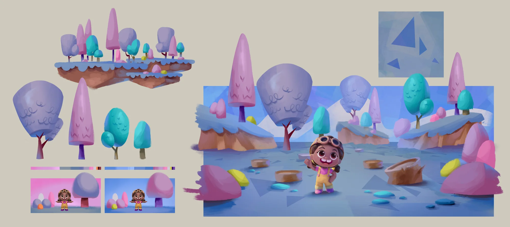 Forest location design