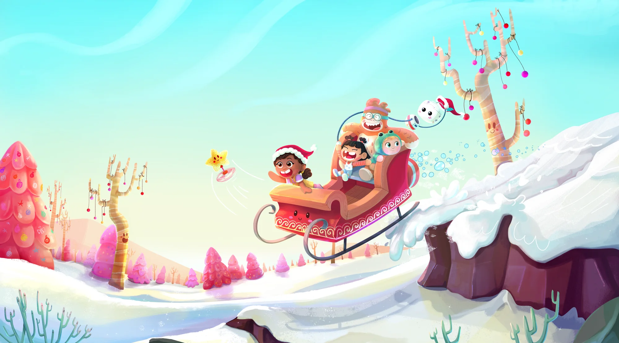 Kaia holiday artwork