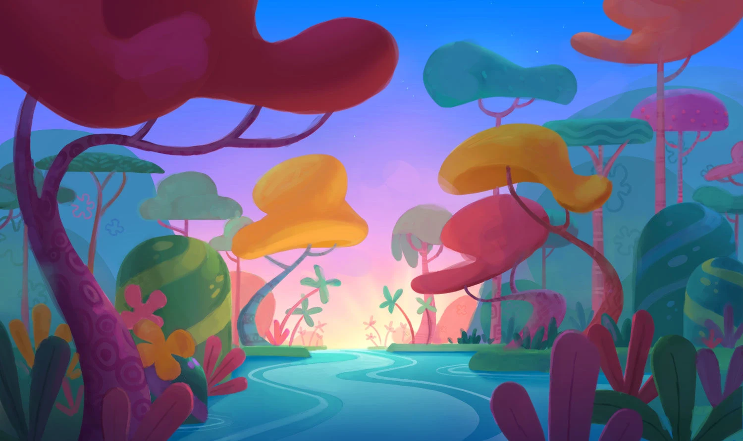 Tainá forest artwork