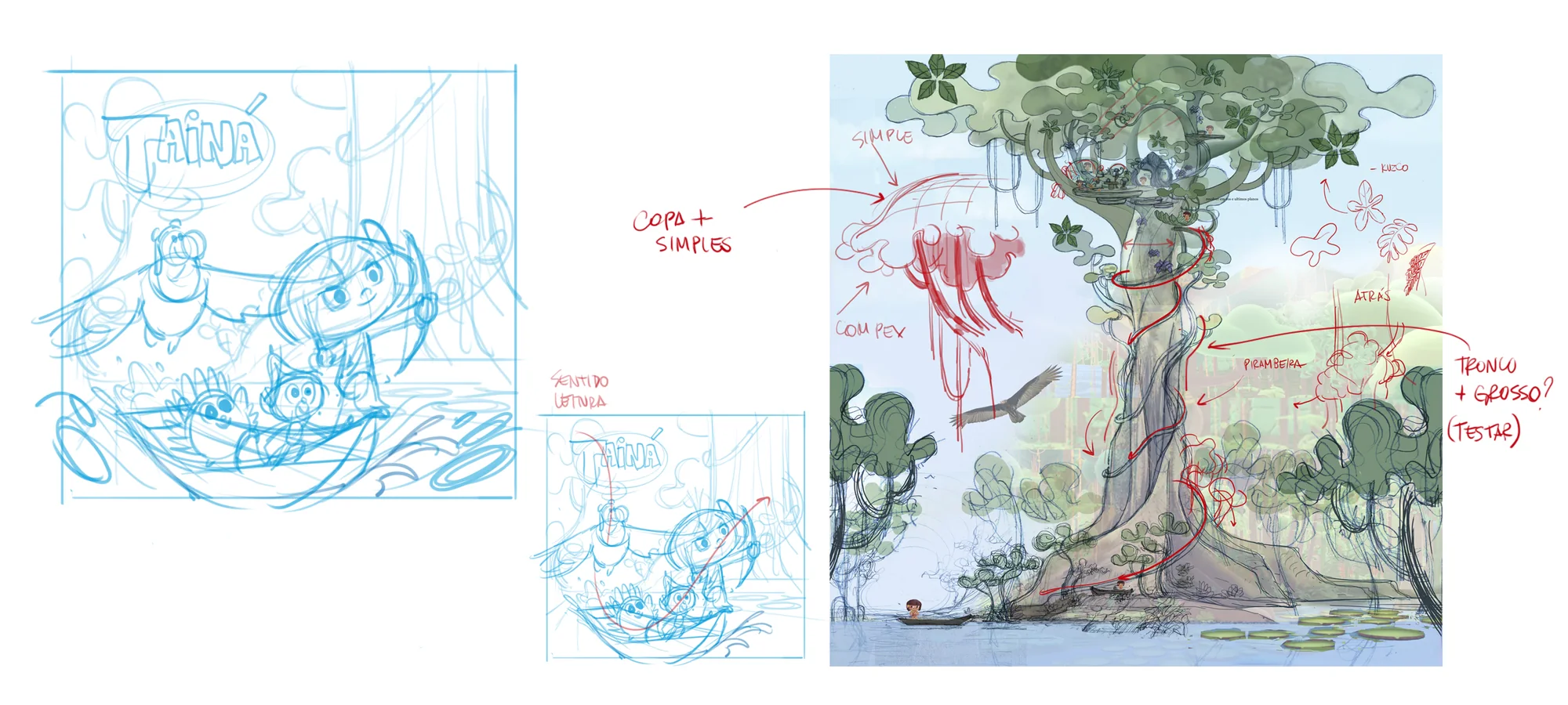 Environment exploration and poster studies
